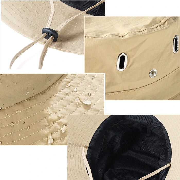 Outdoor UV Protection Quick-Dry Bucket Hat V0223