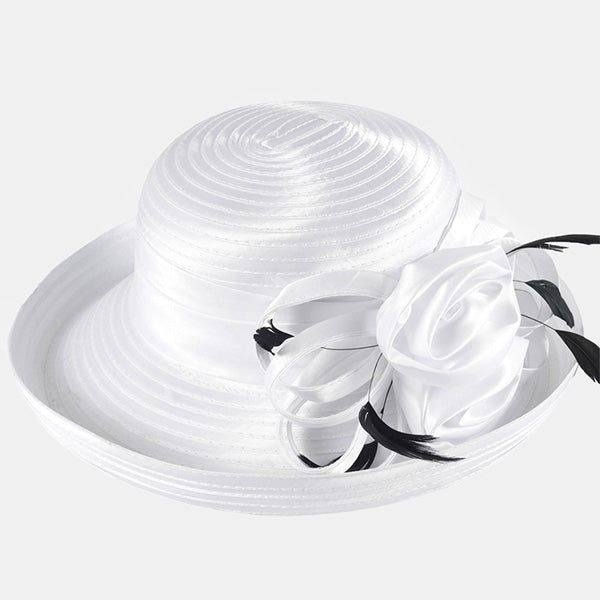 women white church hat