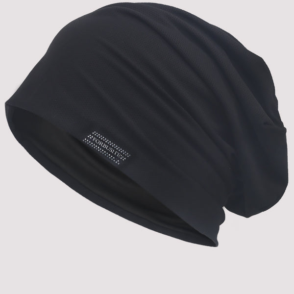 black beanie cap lightweight