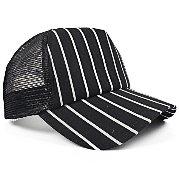 forbusite Striped Mesh Trucker Hat