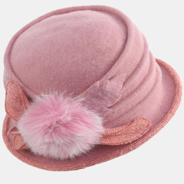forbusite Women Boiled Wool Bucket Hats