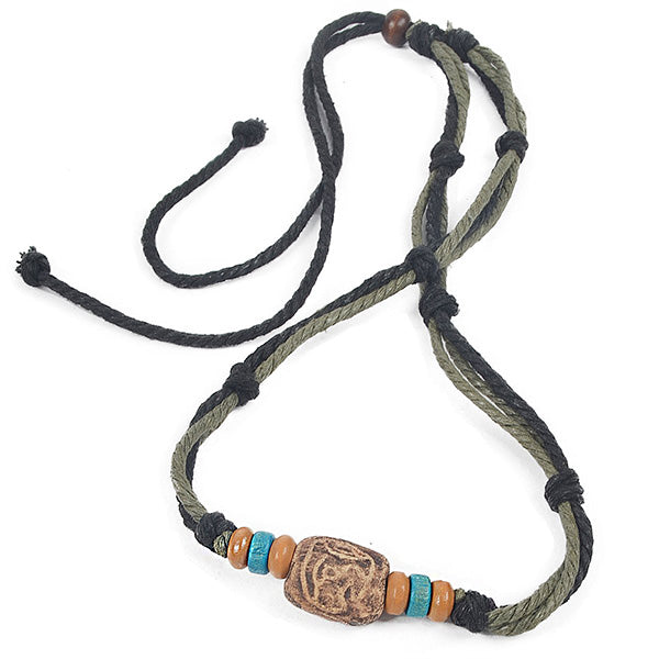 forbusite surfer necklaces for men choker adjustable