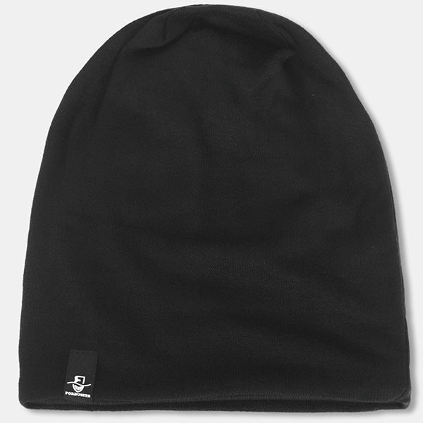 forbusite oversized beanie black