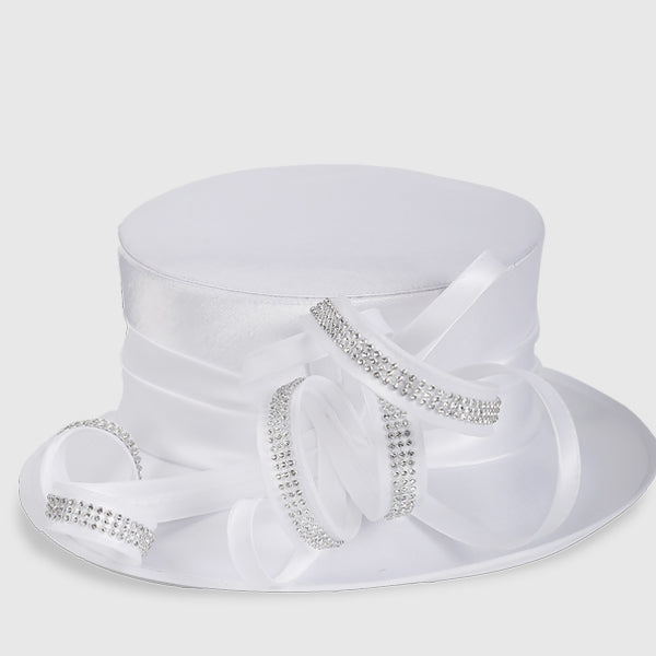 womens white hats for church
