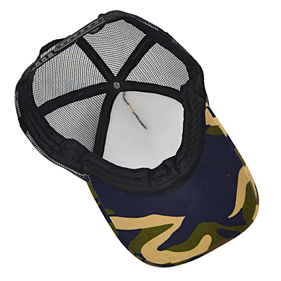 Unisex Classic Camo Curved Bill Snapback Mesh Trucker Hat A121 - forbusitehats