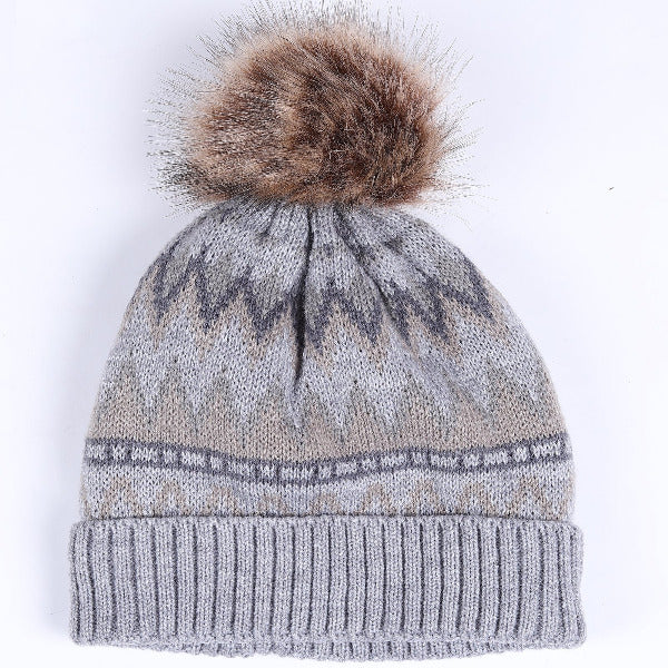 forbusite winter Knitted Pom Pom Beanie