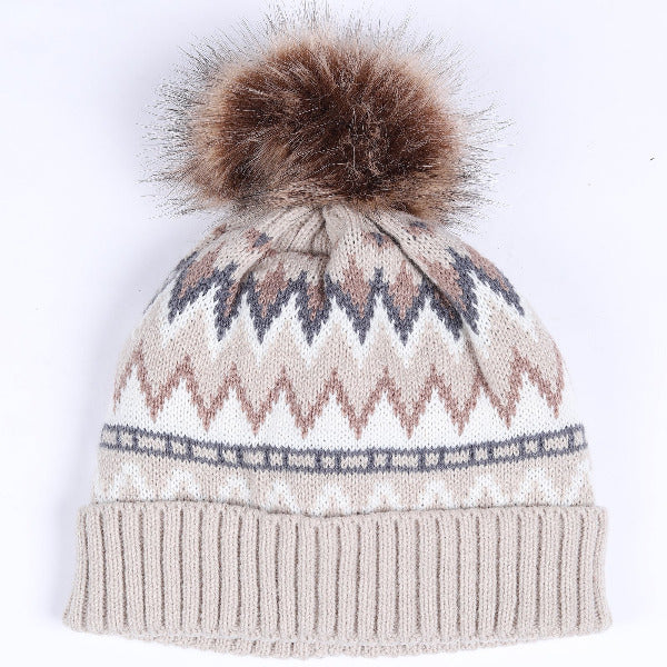 forbusite Knitted Pom Pom Beanie Cap