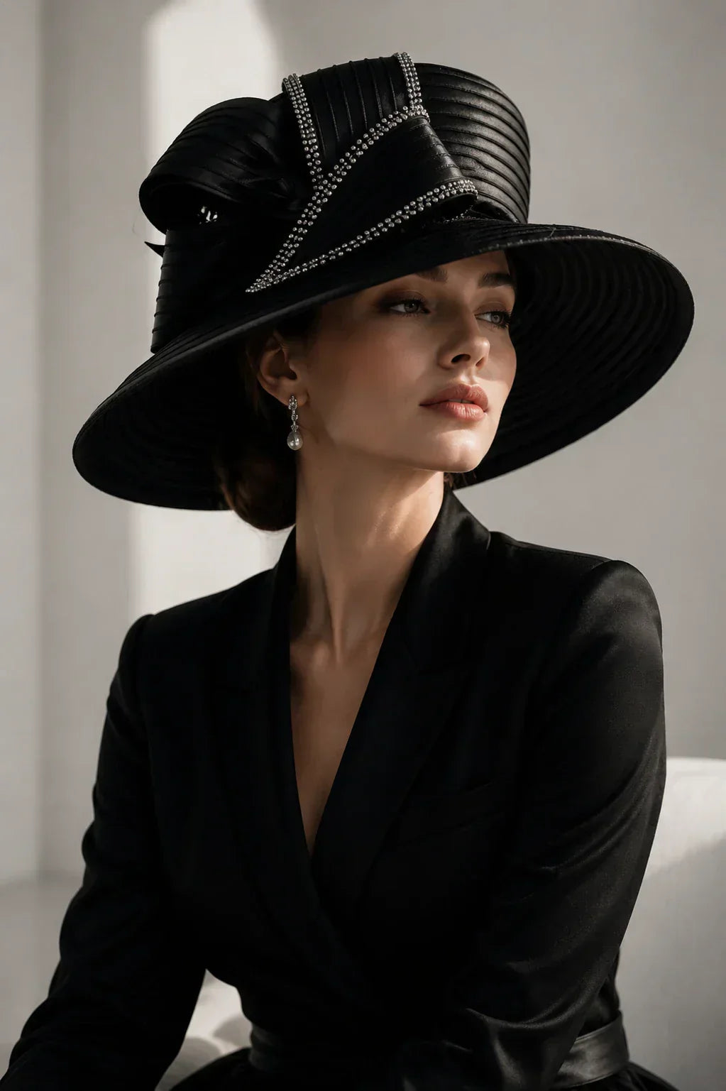 How to Style a Black Church Hat for Sunday Service