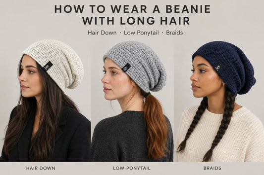 How to Wear a Beanie with Long Hair