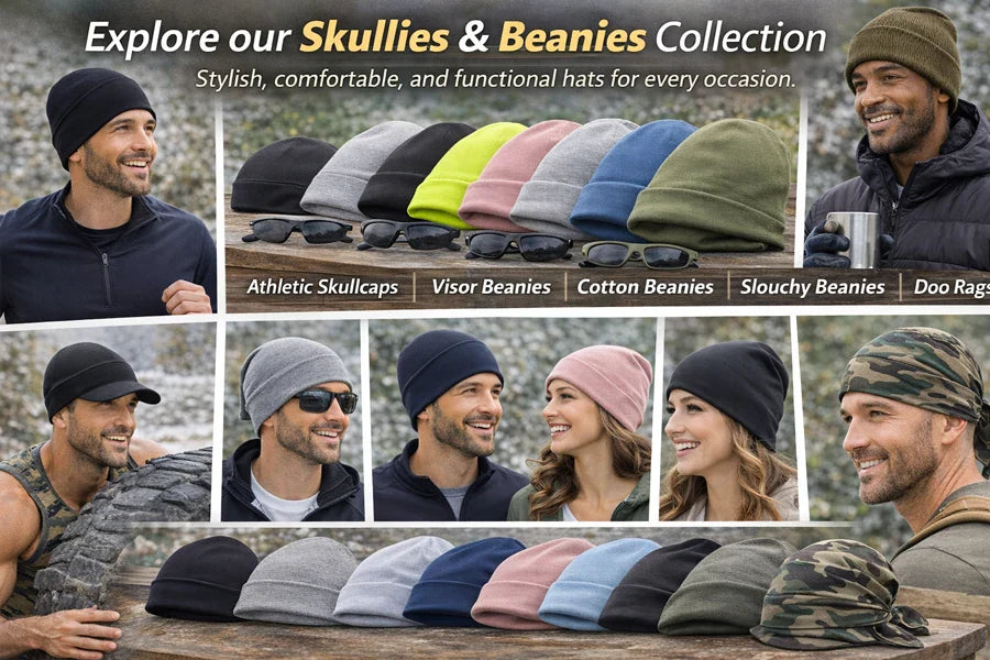 Skullies & Beanies Collection | Athletic Skullcaps, Visor Beanies ...