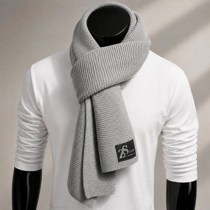 FORBUSITE Trendy Knit Scarf – Soft Warm Winter Scarf for Men & Women E5081