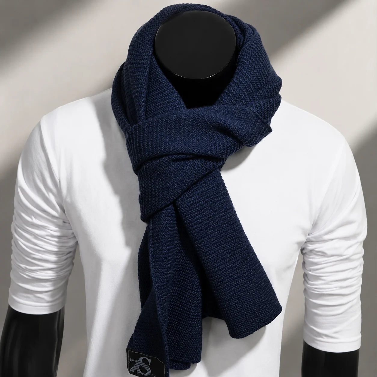 FORBUSITE Trendy Knit Scarf – Soft Warm Winter Scarf for Men & Women E5081