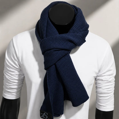 FORBUSITE Trendy Knit Scarf – Soft Warm Winter Scarf for Men & Women E5081
