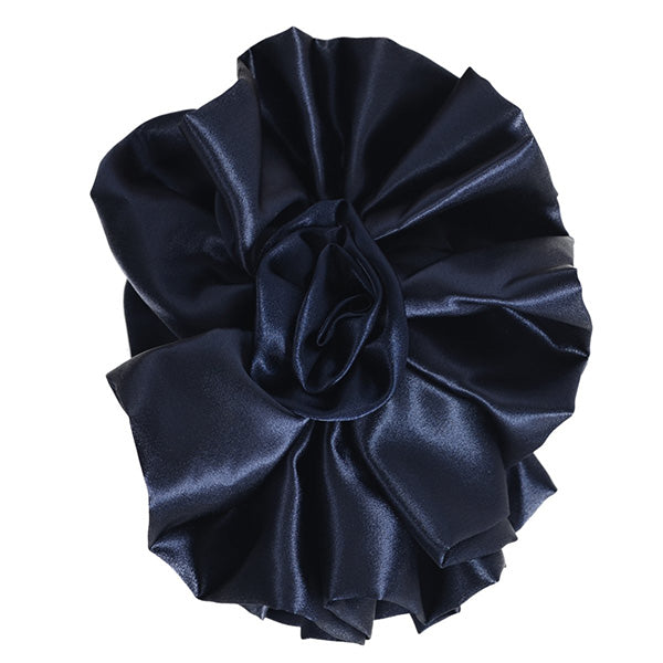 forbusite Satin Fabric Flower Hair Clip 