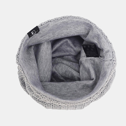 Herren Strickgeflechte Slouch Beanie Mützen B019