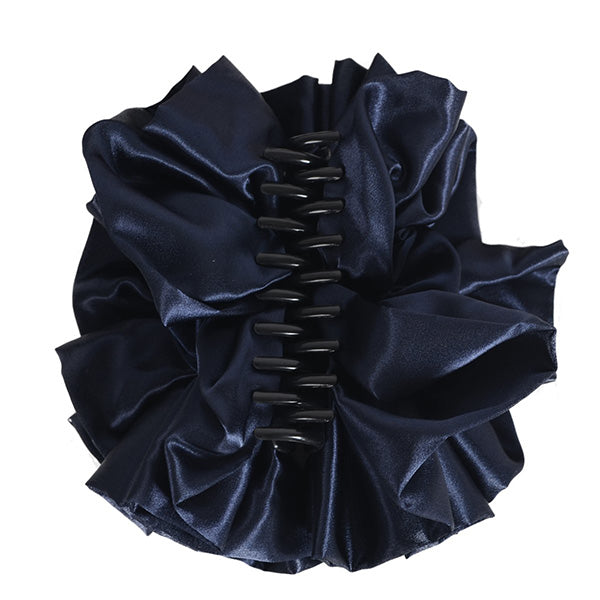 forbusite Satin Fabric Flower Hair Clip 