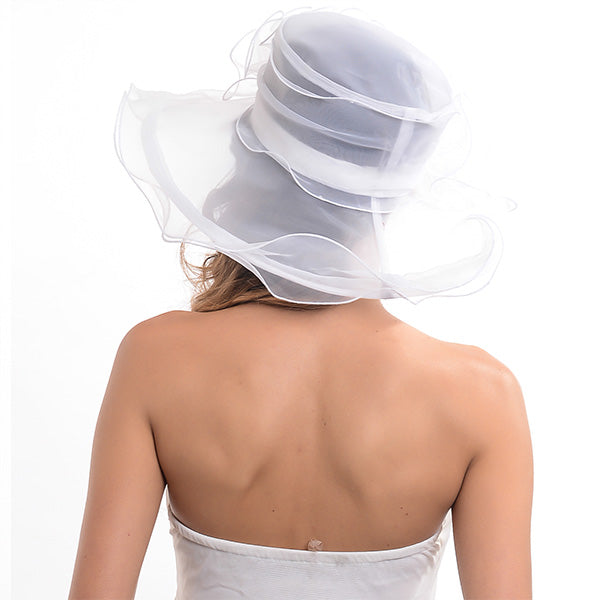 forbusite kentucky derby hats for women white
