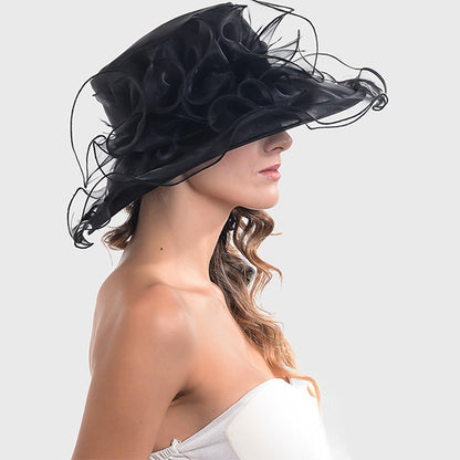 forbusite ladies kentucky derby hats black