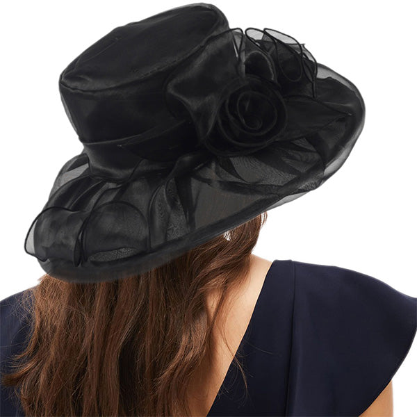 forbusite ladies kentucky derby hats black