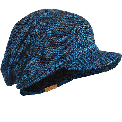 FORBUSITE Knit Beanie Visor Hat 