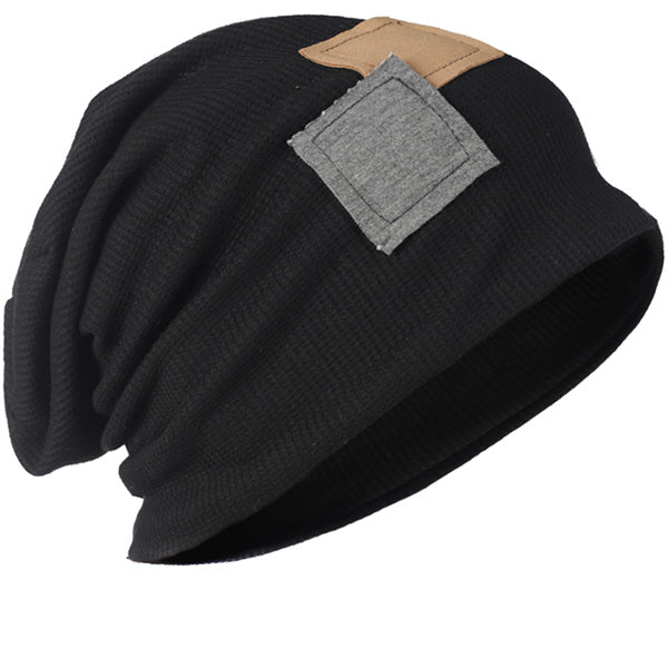 forbusite Cotton Beanie Hats black