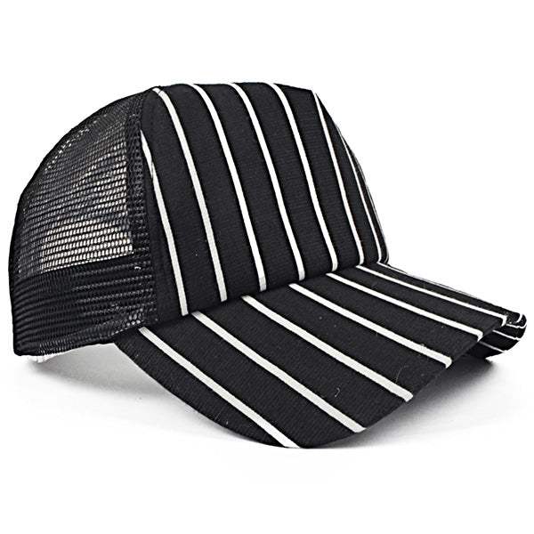 forbusite Striped Mesh Trucker Hat 