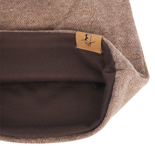 Men Jersey Long Slouchy Beanie Hat B010