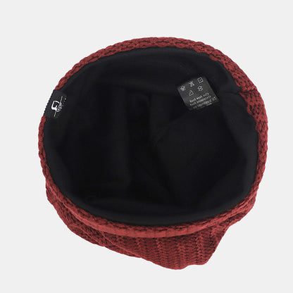 Herren Strickgeflechte Slouch Beanie Mützen B019
