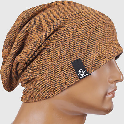 FORBUSITE Mens Brown Slouchy Beanie 
