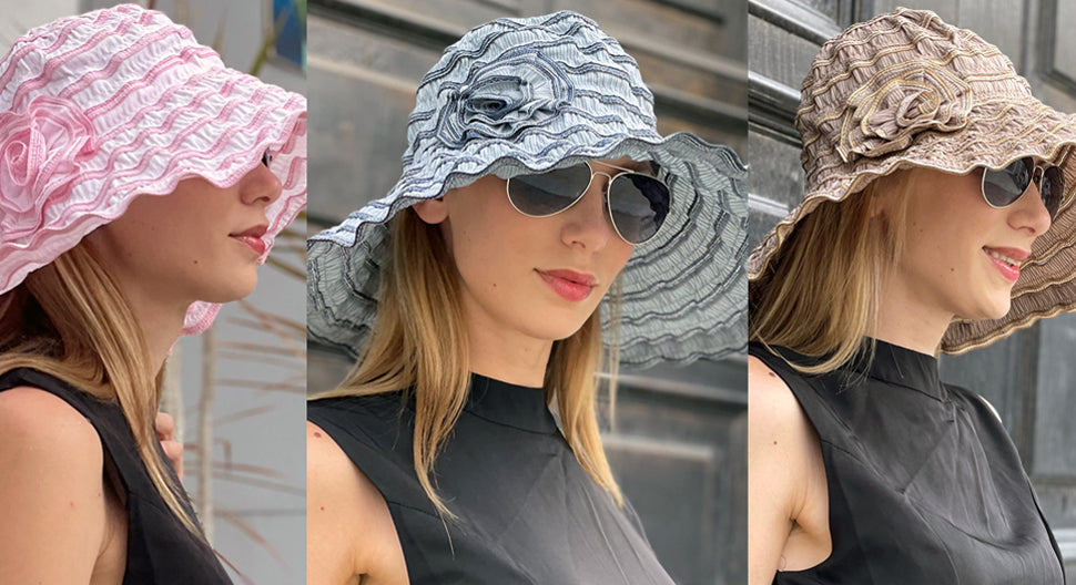 Fashionable sun protection women beach hats sun hat forbusite