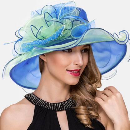 forbusite fancy derby hats for women