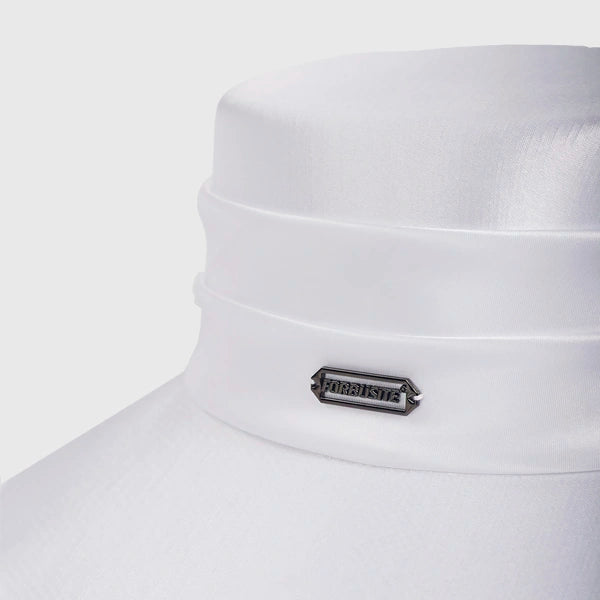 Women Satin Wide Brim Church Hats SD717