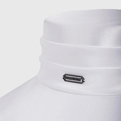 Women Satin Wide Brim Church Hats SD717