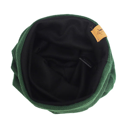 Herren Jersey Long Slouchy Beanie Mütze B010