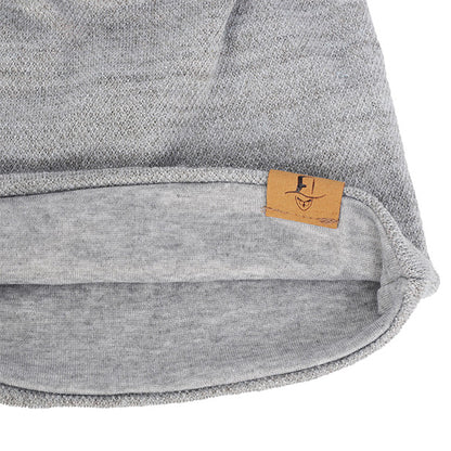 Herren Jersey Long Slouchy Beanie Mütze B010