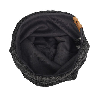 Herren Jersey Long Slouchy Beanie Mütze B010