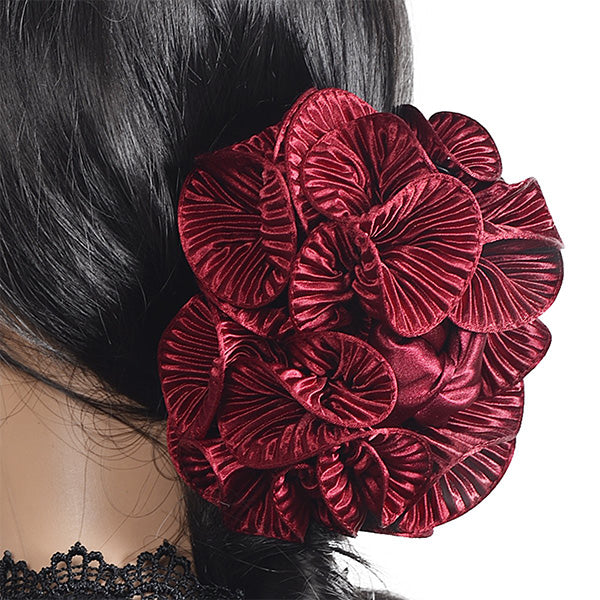 forbusite Satin Large Hair Claw Clamp Jaw Clips 