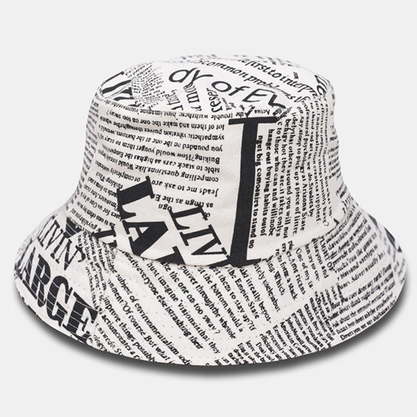  forbusite Unisex Funky Text Bucket Hat