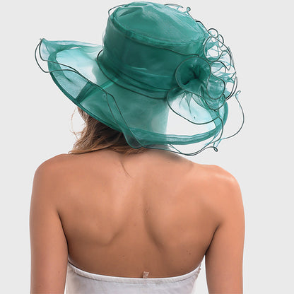 forbusite green derby hat