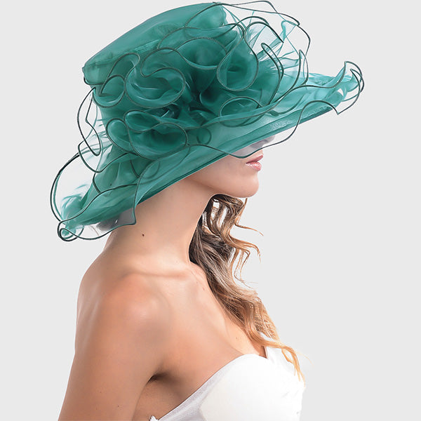 forbusite green hat elegant