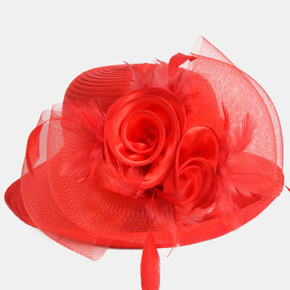 forbusite ladies hats for church red