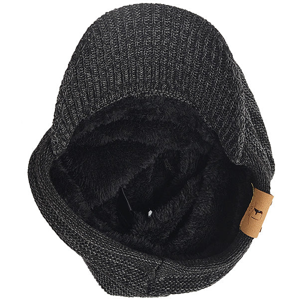 FORBUSITE Beanie Visor Hat for Winter