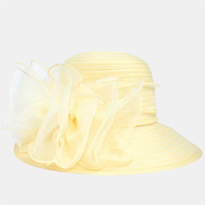 Lady Church Dress Cloche Hat S051