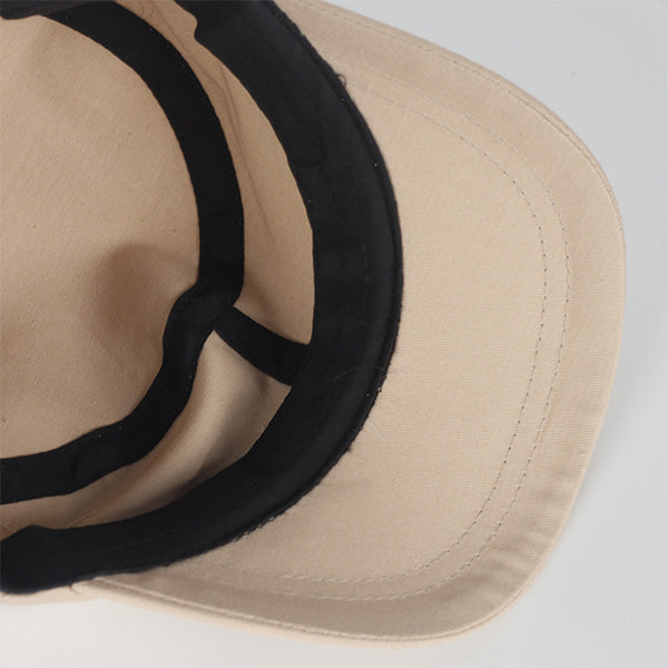 FORBUSITE Trendy Cotton army Caps for men beige
