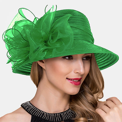 forbusite green kentucky derby hat