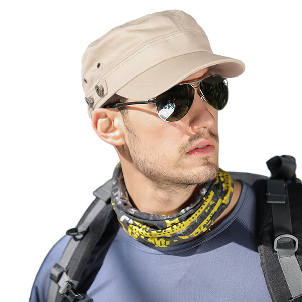 forbusite Washed Cadet Cotton Twill Adjustable Military hat beige
