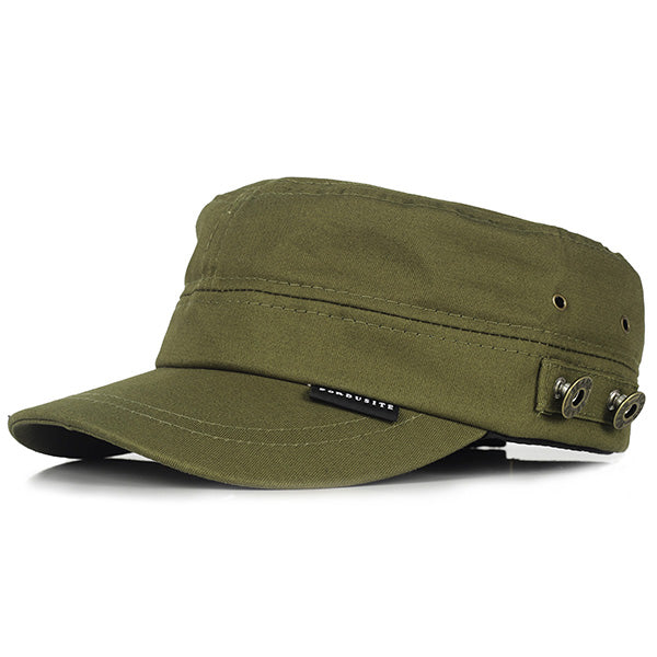 Men Military Style Cadet Hat green forbusite