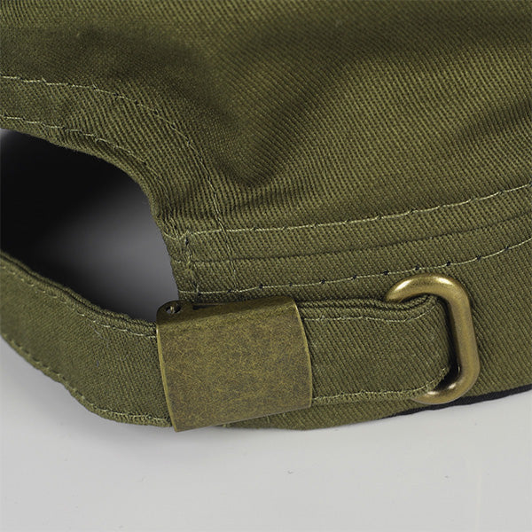 forbusite Men Military Style Cadet Hat adjustable 