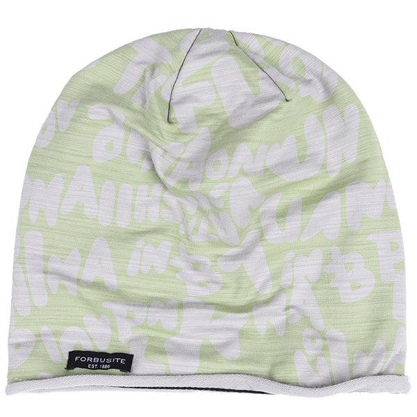 forbusite Oversize Beanie with fleece for winter green