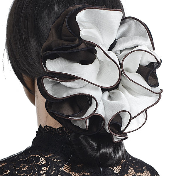 Chiffon Large Hair Claw Clamp Jaw Clips F801